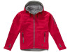 Куртка софтшел Match мужская, красный/серый, арт. 3330625S фото 3 — Бизнес Презент