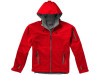 Куртка софтшел Match мужская, красный/серый, арт. 3330625S фото 5 — Бизнес Презент