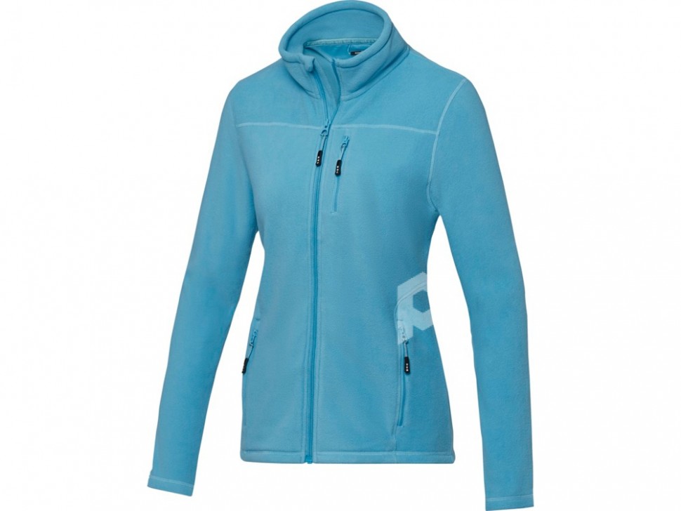 Женская флисовая куртка Amber на молнии из переработанных материалов по стандарту GRS, nxt blue, арт. 37530512XL фото 1 — Бизнес Презент