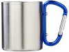 Термокружка с ручкой-карабином Alps 200мл, синий, арт. 10056301 фото 2 — Бизнес Презент