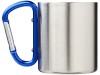 Термокружка с ручкой-карабином Alps 200мл, синий, арт. 10056301 фото 3 — Бизнес Презент