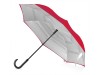 Зонт-трость наоборот Inversa, полуавтомат, красный/серебристый, арт. 989021 фото 1 — Бизнес Презент
