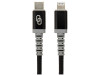 ADAPT MFI-кабель с разъемами USB-C и Lightning , черный, арт. 12425590 фото 2 — Бизнес Презент