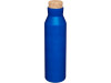 Вакуумная изолированная бутылка с пробкой, cиний, арт. 10053552 фото 4 — Бизнес Презент