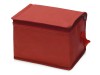 Сумка-холодильник Reviver из нетканого переработанного материала RPET, красный, арт. 590401 фото 2 — Бизнес Презент
