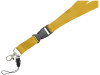 Шнурок Sagan с отстегивающейся пряжкой, держатель для телефона, желтый, арт. 10250807 фото 3 — Бизнес Презент