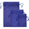 Холщовый мешок Foster Thank, M, синий, арт. 7069.40 фото 4 — Бизнес Презент