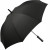 Зонт-трость Resist с повышенной стойкостью к порывам ветра, черный