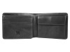 Бумажник Mano Don Luca, натуральная кожа в черном цвете, 11 х 8,5 см, арт. 191945201 фото 4 — Бизнес Презент
