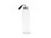 Бутылка стеклянная CAMU в чехле из неопрена, 500 мл, прозрачный/черный, арт. MD4040S102 фото 2 — Бизнес Презент