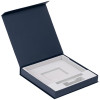 Коробка Memoria под ежедневник, аккумулятор и ручку, синяя, арт. 11701.40 фото 1 — Бизнес Презент