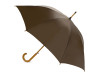 Зонт-трость полуавтоматический с деревянной ручкой, арт. 907038р фото 2 — Бизнес Презент