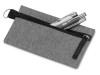 Универсальный пенал из переработанного полиэстера RPET Holder, серый/черный, арт. 788707 фото 2 — Бизнес Презент