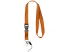 Шнурок Sagan с отстегивающейся пряжкой, держатель для телефона, оранжевый, арт. 10250808 фото 2 — Бизнес Презент