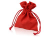 Мешочек подарочный, лен, малый, красный, арт. 995005 фото 1 — Бизнес Презент