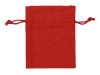 Мешочек подарочный, лен, малый, красный, арт. 995005 фото 2 — Бизнес Презент