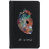 Блокнот Art In Heart, черный, арт. 71011.30 фото 1 — Бизнес Презент