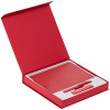 Коробка Memoria под ежедневник, аккумулятор и ручку, красная, арт. 11701.50 фото 2 — Бизнес Презент