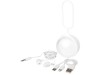 Simba Кабель для зарядки и наушники 3 в 1, белый, арт. 12426001 фото 4 — Бизнес Презент