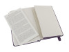 Записная книжка Moleskine Classic (в линейку) в твердой обложке, Pocket (9x14см), фиолетовый, арт. 60511114 фото 4 — Бизнес Презент