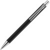 Ручка шариковая Lobby Soft Touch Chrome, черная, арт. 18323.30 фото 2 — Бизнес Презент