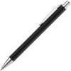Ручка шариковая Lobby Soft Touch Chrome, черная, арт. 18323.30 фото 3 — Бизнес Презент