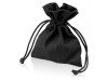 Мешочек подарочный, лен, малый, черный, арт. 995007 фото 1 — Бизнес Презент