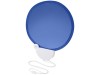 Складной вентилятор (веер) Breeze со шнурком, ярко-синий/белый, арт. 10050401 фото 1 — Бизнес Презент