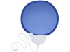 Складной вентилятор (веер) Breeze со шнурком, ярко-синий/белый, арт. 10050401 фото 2 — Бизнес Презент