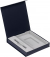 Коробка Arbor под ежедневник и ручку, темно-синяя, арт. 11704.40 фото 1 — Бизнес Презент