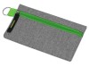 Универсальный пенал из переработанного полиэстера RPET Holder, серый/зеленый, арт. 788703 фото 1 — Бизнес Презент