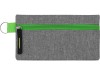 Универсальный пенал из переработанного полиэстера RPET Holder, серый/зеленый, арт. 788703 фото 3 — Бизнес Презент
