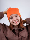 Шапка HeadOn ver.2, оранжевая, арт. 11156.20 фото 6 — Бизнес Презент