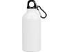 Бутылка Oregon с карабином 400мл, белый (P), арт. 10000208p фото 4 — Бизнес Презент
