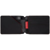 Портмоне Arrival, черное с красным, арт. 16154.35 фото 2 — Бизнес Презент