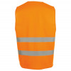Жилет светоотражающий Secure Pro, оранжевый неон, арт. 01691404XXS фото 2 — Бизнес Презент
