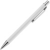 Ручка шариковая Lobby Soft Touch Chrome, белая, арт. 18323.60 фото 3 — Бизнес Презент