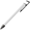 Ручка шариковая Standic с подставкой для телефона, белая, арт. 16169.60 фото 3 — Бизнес Презент
