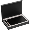 Коробка Silk с ложементом под ежедневник 13x21 см и ручку, черная, арт. 16205.30 фото 3 — Бизнес Презент