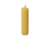 Свеча из вощины 3,5 х 12,5 см с деревянным ярлыком, желтый, арт. 190924 фото 1 — Бизнес Презент