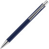 Ручка шариковая Lobby Soft Touch Chrome, синяя, арт. 18323.40 фото 2 — Бизнес Презент