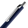 Ручка шариковая Lobby Soft Touch Chrome, синяя, арт. 18323.40 фото 5 — Бизнес Презент