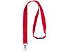 Хлопковый шнурок Dylan с предохранительным зажимом, красный, арт. 10251204 фото 2 — Бизнес Презент