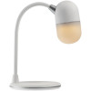 Лампа с колонкой и беспроводной зарядкой lampaTon, белая, арт. 11306.60 фото 4 — Бизнес Презент