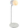 Лампа с колонкой и беспроводной зарядкой lampaTon, белая, арт. 11306.60 фото 6 — Бизнес Презент