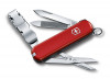 Нож-брелок VICTORINOX NailClip 580, 65 мм, 8 функций, красный, арт. 601183 фото 1 — Бизнес Презент