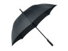 Зонт-трость  Grid City. Hugo Boss, черный, арт. HUN524 фото 4 — Бизнес Презент