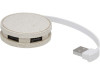 USB-концентратор Kenzu из пшеничной соломы, натуральный, арт. 12430906 фото 1 — Бизнес Презент
