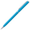 Ручка шариковая Hotel Chrome, ver.2, матовая голубая, арт. 7078.44 фото 3 — Бизнес Презент