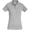 Рубашка поло женская Safran Timeless серый меланж, арт. PW4576101S фото 1 — Бизнес Презент